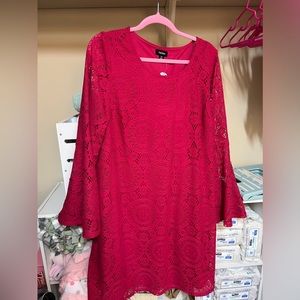 Fucsia mini dress